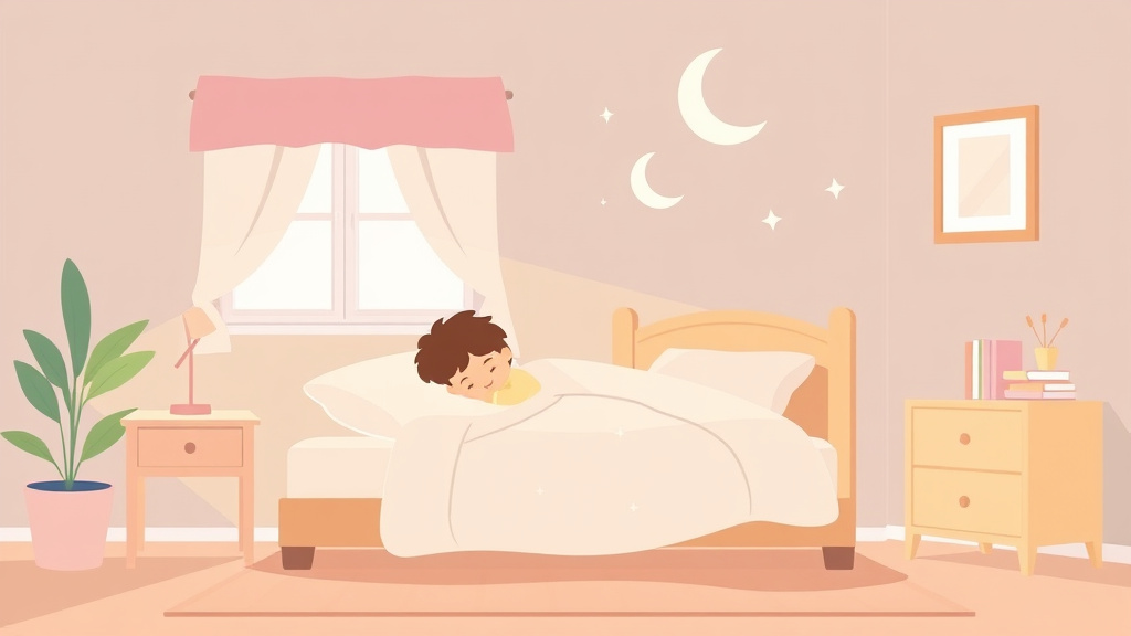 Detailed visual representation of creating Sleep Friendly Room