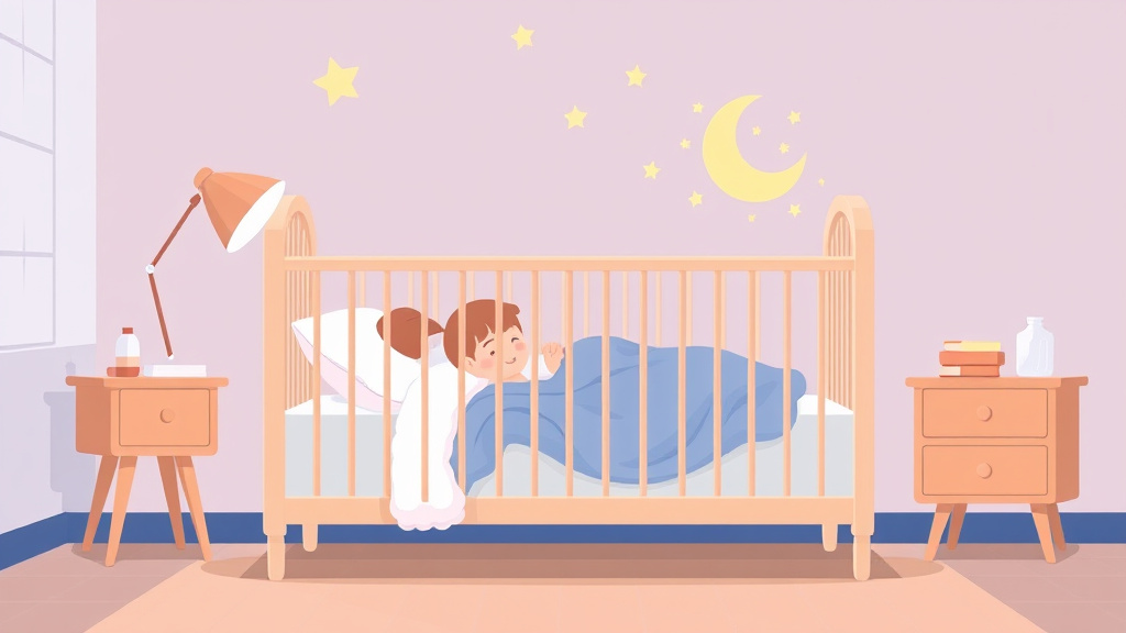 Conceptual diagram showing how crib To Bed Too Early works in practice