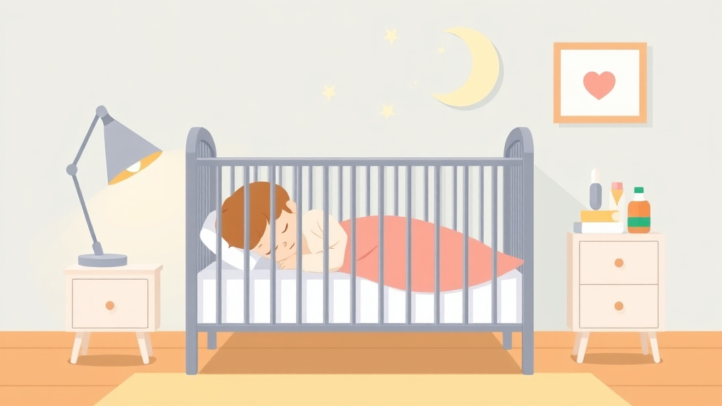 Illustration breaking down the fundamentals of gentle Crib Transition