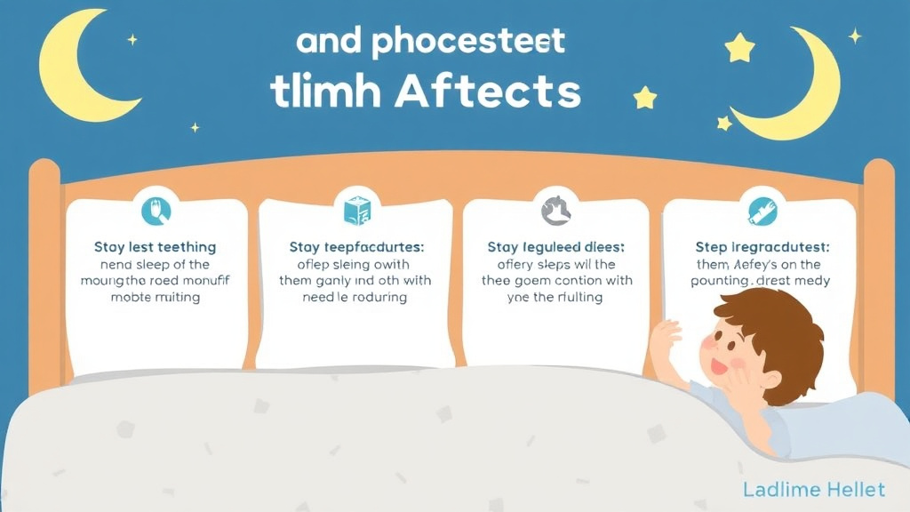 Process flow illustration for putting how Long Does Teething Affect Sleep into action
