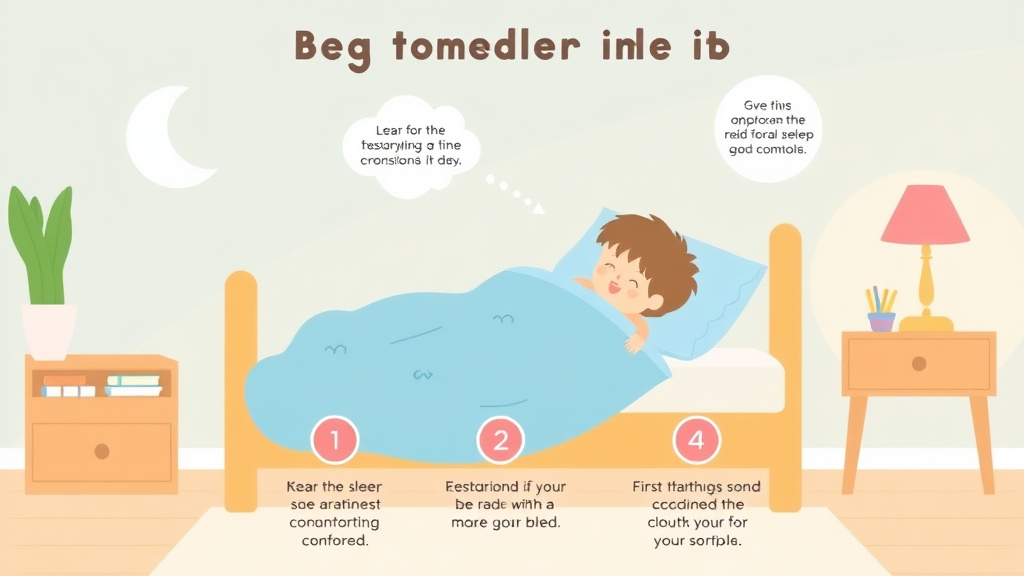 Process flow illustration for putting keeping Toddler In Bed into action