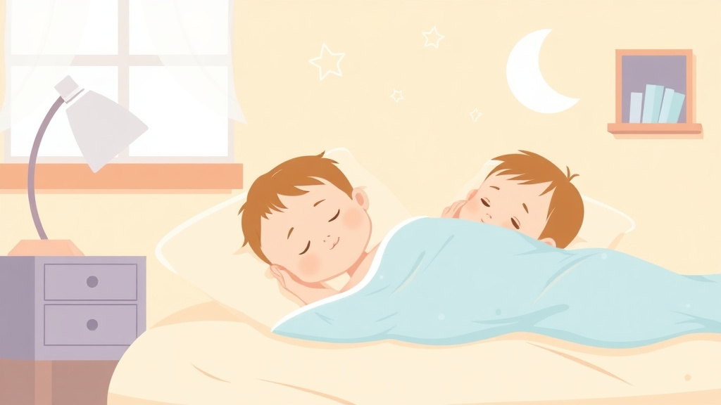 Illustration breaking down the fundamentals of new Baby And Toddler Sleep