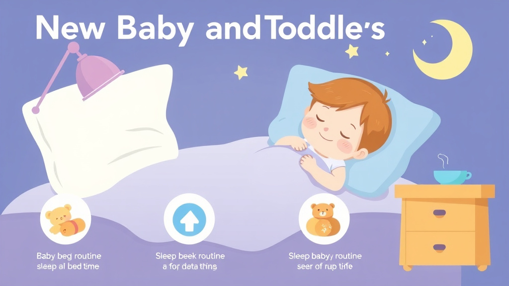 Action-oriented illustration showing how to apply new Baby And Toddler Sleep