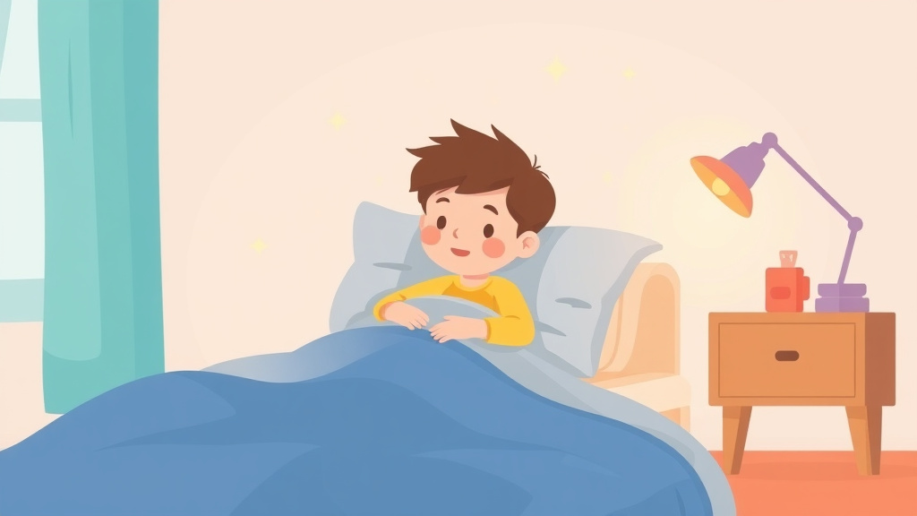 A professional illustration depicting night Sweats In Children