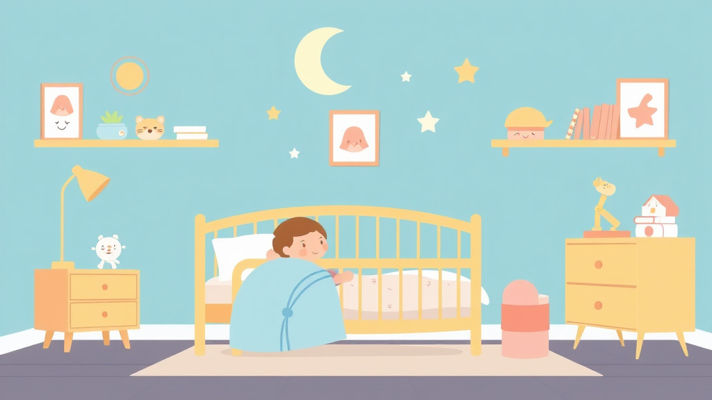 Conceptual diagram showing how nursery Setup For Sleep works in practice
