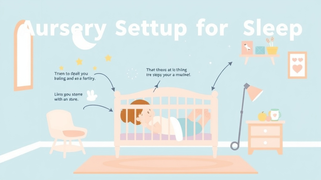 Step-by-step visual guide for implementing nursery Setup For Sleep