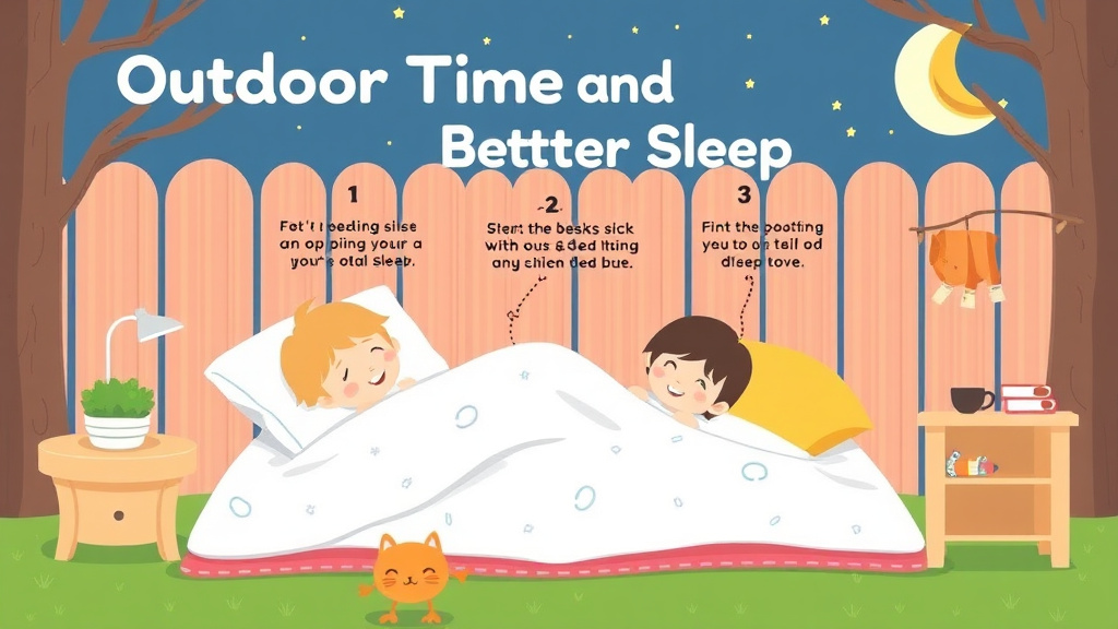 Hands-on guide visualization for outdoor Time And Better Sleep