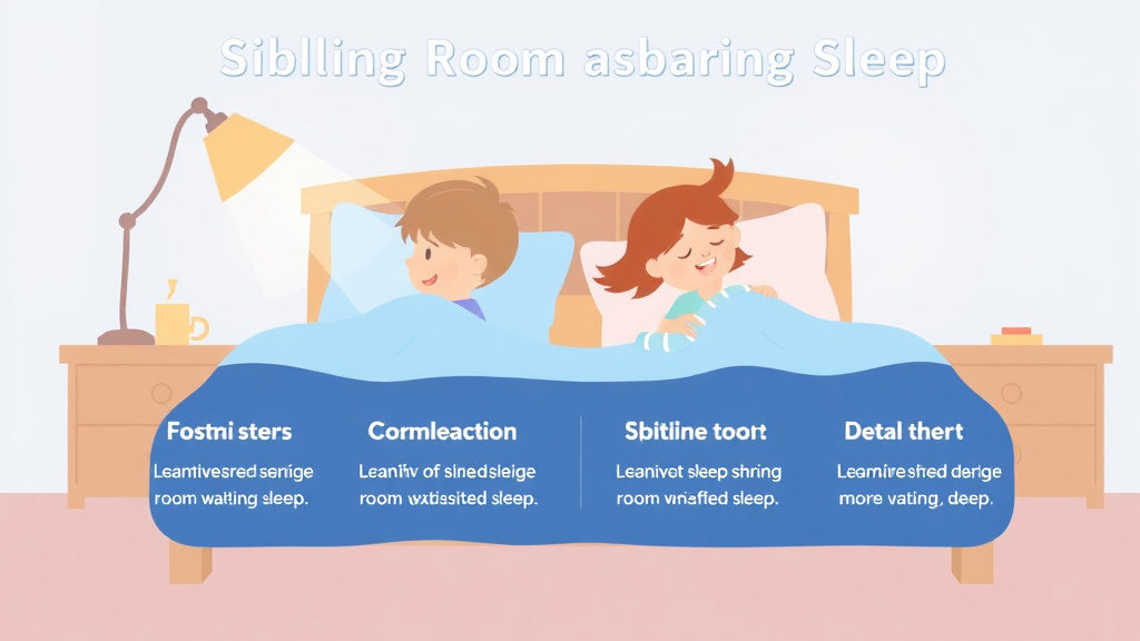 Process flow illustration for putting sibling Room Sharing Sleep into action