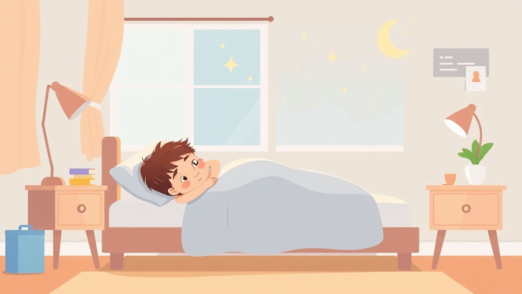 A professional illustration depicting sleep And Snoring In Children