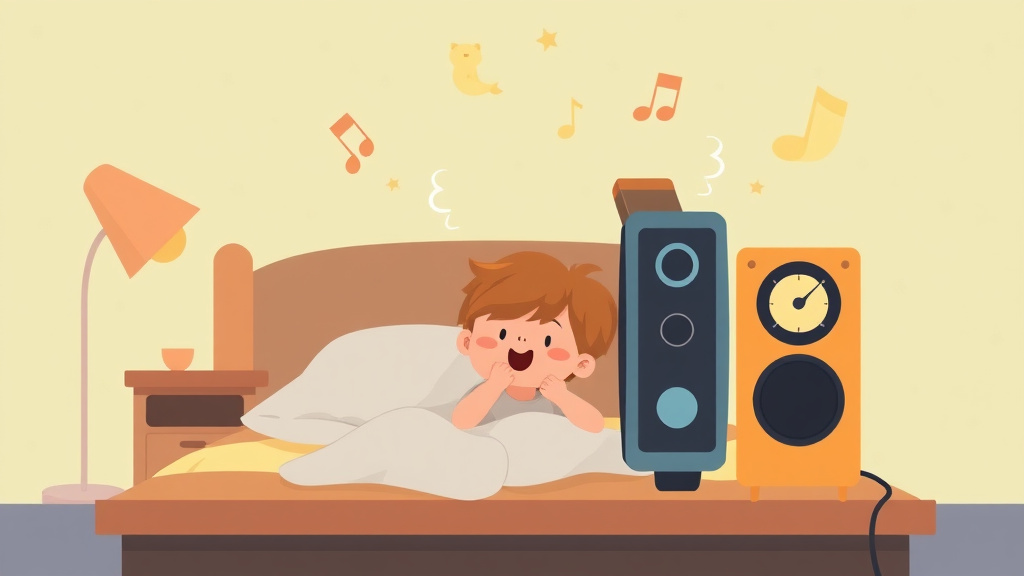 A professional illustration depicting sound Machine Recommendations