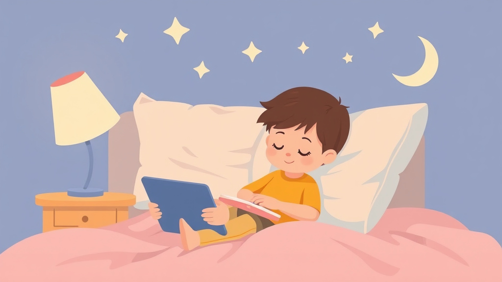 An informative visual explaining tablet Use And Toddler Sleep for beginners and professionals