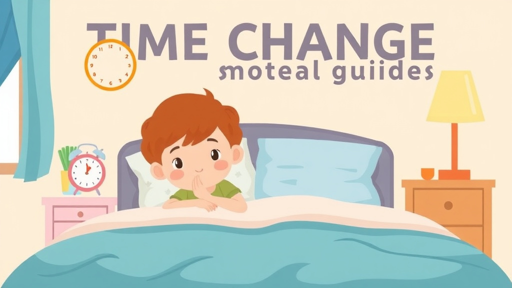 Clear illustration of time Change Survival Guide with supporting details