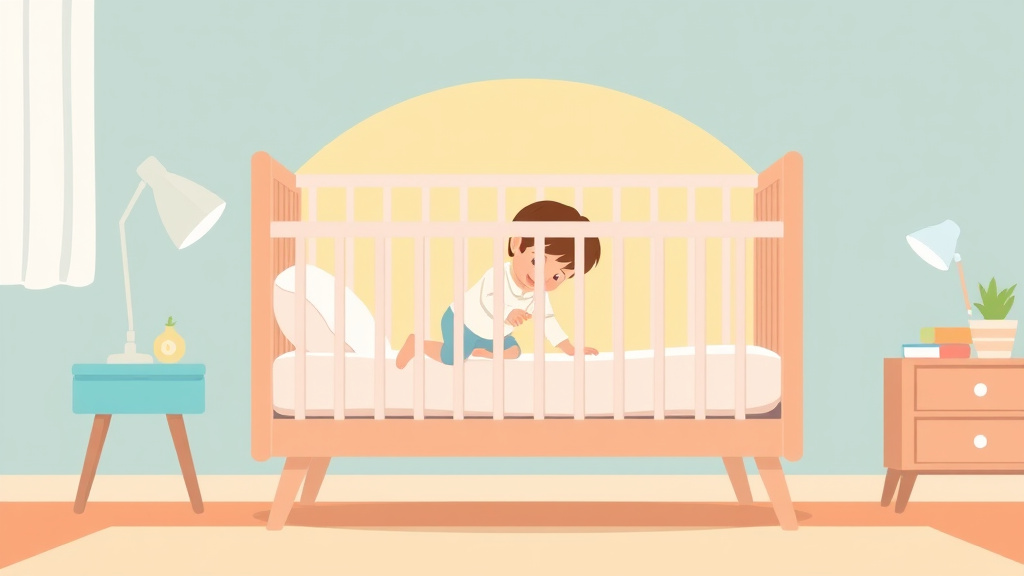Visual overview of toddler Climbing Out Of Crib with key concepts highlighted