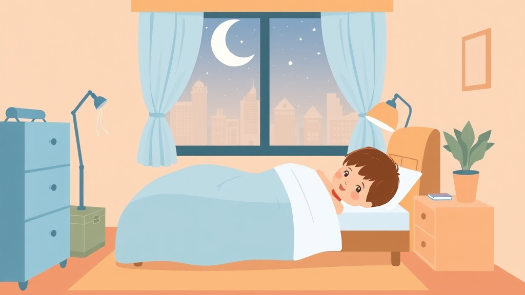 Illustration breaking down the fundamentals of toddler Sleep In Hotel